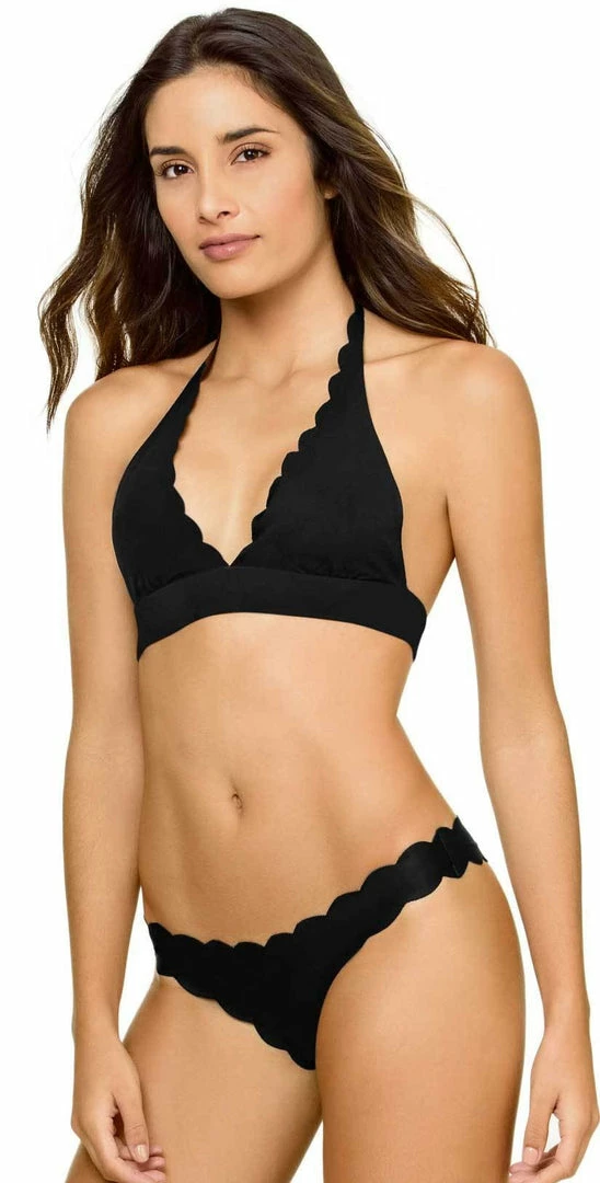 PilyQ Reversible Wave Full Cut Bikini Bottom In Copper 5 PilyQ Reversible Wave Full Cut Bikini Bottom In Copper