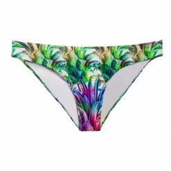 PilyQ Lanai Basic Ruched Full Cut Bikini Bottom Bikinis