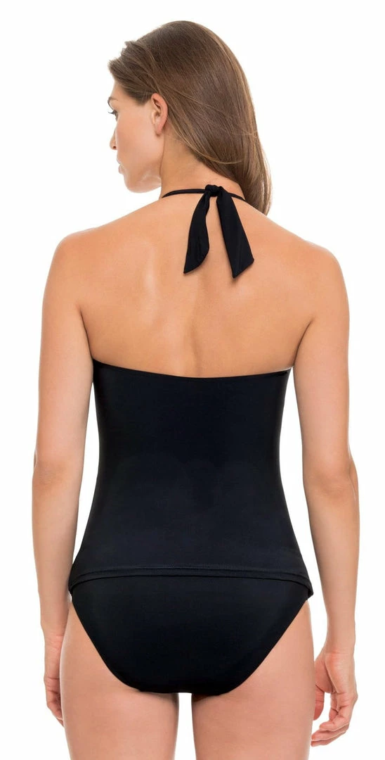 Profile By Gottex Hollywood Tankini Top In Black E854-1B88-001 Tankinis 4 Profile By Gottex Hollywood Tankini Top In Black E854-1B88-001 Tankinis