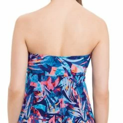 One Piece Swimsuits Profile By Gottex Tahiti Bandeau Flyaway One Piece Swimsuit