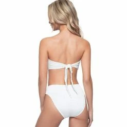 PQ Swim Hillary High Waist Bottoms In Pure
