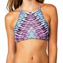 Raisins Stolen Heart Strappy Cocoa Beach Bikini Bottom W711551-PUR