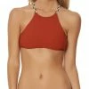 Red Carter Friendship Bracelet High Neck Top RCFB117231-BRK Bikinis 2 Red Carter Friendship Bracelet High Neck Top RCFB117231-BRK Bikinis