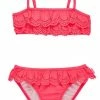 Seafolly Girls Jewel Cove Ruffle Bikini Set In Pink Soda 26116T 2 Seafolly Girls Jewel Cove Ruffle Bikini Set In Pink Soda 26116T