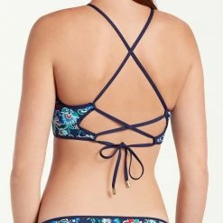 Almost Gone Tommy Bahama Folk Floral Reversible Tie Side Hipster Bottom TSW328007B-5862 Bikinis
