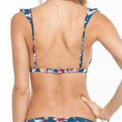 Bikinis Tori Praver Adriana Tri Top In Indo Blue 1R18STADDF-IBL