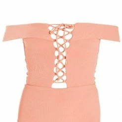 L*Space One Piece Swimsuits L Space Anja One Piece In Tropical Peach RHAJMC18-TRP