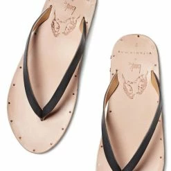 Swimsuits Vitamin A Beek Seabird Sandals In Black SEA-BKVA