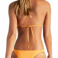 Swimsuits Vitamin A Carmen EcoRib Bikini Bottom In Sunflower 84B SRB