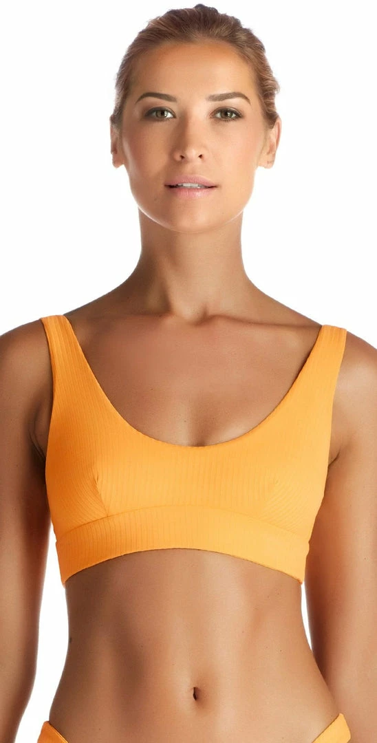 Vitamin A Sienna EcoRib Bikini Tank Top In Sunflower 809T SRB Swimsuits 4 Vitamin A Sienna EcoRib Bikini Tank Top In Sunflower 809T SRB Swimsuits
