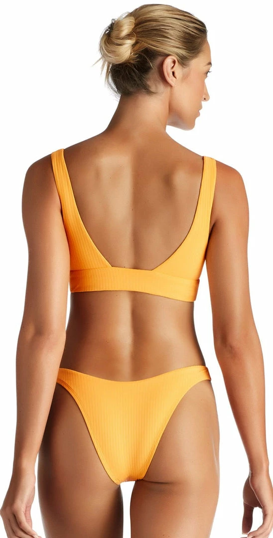 Vitamin A Sienna EcoRib Bikini Tank Top In Sunflower 809T SRB Swimsuits 5 Vitamin A Sienna EcoRib Bikini Tank Top In Sunflower 809T SRB Swimsuits