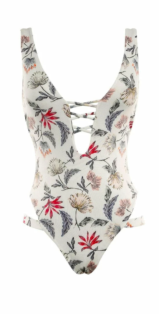 Boamar Iris One Piece In Pink Floral FPC003-FLPNK 7 Boamar Iris One Piece In Pink Floral FPC003-FLPNK